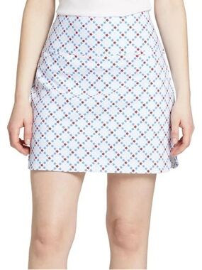Lady Hagen Women’s 17” Tummy Control Golf Skort in Star Multi Plaid